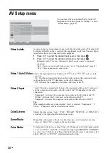 Preview for 30 page of Sony Bravia KLV-40X200A Operating Instructions Manual