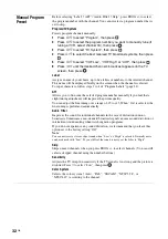 Preview for 32 page of Sony Bravia KLV-40X200A Operating Instructions Manual