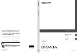 Sony bravia klv-40x450a Operating Instruction предпросмотр