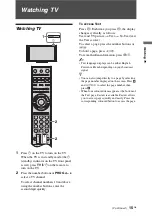 Предварительный просмотр 15 страницы Sony bravia klv-40x450a Operating Instruction