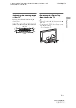 Предварительный просмотр 7 страницы Sony Bravia KLV-40Z550A Operating Instructions Manual