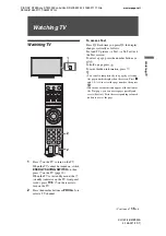 Предварительный просмотр 15 страницы Sony Bravia KLV-40Z550A Operating Instructions Manual