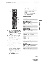 Предварительный просмотр 25 страницы Sony Bravia KLV-40Z550A Operating Instructions Manual