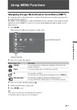 Предварительный просмотр 31 страницы Sony Bravia KLV-40ZX1 Operating Instructions Manual