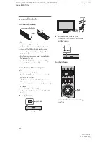 Preview for 100 page of Sony Bravia KLV-40ZX1 Operating Instructions Manual