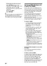 Preview for 166 page of Sony Bravia KLV-40ZX1 Operating Instructions Manual