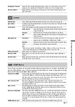 Preview for 177 page of Sony Bravia KLV-40ZX1 Operating Instructions Manual