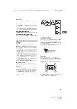 Предварительный просмотр 3 страницы Sony BRAVIA KLV-43W752D Operating Instructions Manual