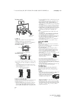 Предварительный просмотр 4 страницы Sony BRAVIA KLV-43W752D Operating Instructions Manual