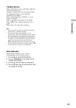 Preview for 91 page of Sony Bravia KLV-S19A10E Operating Instructions Manual