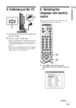 Предварительный просмотр 13 страницы Sony BRAVIA KLV-W40A10E Operating Instructions Manual