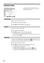 Предварительный просмотр 26 страницы Sony BRAVIA KLV-W40A10E Operating Instructions Manual