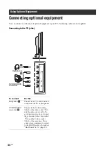 Предварительный просмотр 34 страницы Sony BRAVIA KLV-W40A10E Operating Instructions Manual