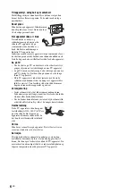 Предварительный просмотр 168 страницы Sony BRAVIA KLV-W40A10E Operating Instructions Manual