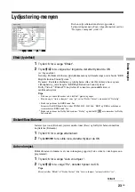 Preview for 185 page of Sony BRAVIA KLV-W40A10E Operating Instructions Manual