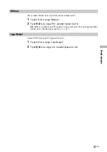 Preview for 189 page of Sony BRAVIA KLV-W40A10E Operating Instructions Manual