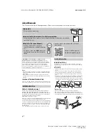 Предварительный просмотр 2 страницы Sony BRAVIA OLED KD-55A8 Reference Manual