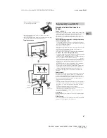 Предварительный просмотр 3 страницы Sony BRAVIA OLED KD-55A8 Reference Manual