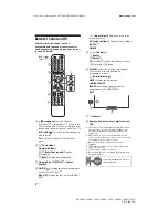 Предварительный просмотр 4 страницы Sony BRAVIA OLED KD-55A8 Reference Manual