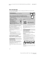 Предварительный просмотр 42 страницы Sony BRAVIA OLED KD-55A8 Reference Manual