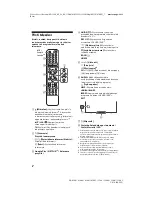 Предварительный просмотр 114 страницы Sony BRAVIA OLED KD-55A8 Reference Manual