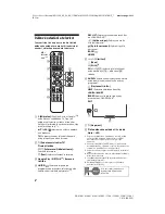 Предварительный просмотр 124 страницы Sony BRAVIA OLED KD-55A8 Reference Manual