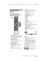 Предварительный просмотр 188 страницы Sony BRAVIA OLED KD-55A8 Reference Manual