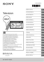 Sony BRAVIA OLED KD-55AG8 Reference Manual preview