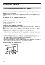 Предварительный просмотр 12 страницы Sony BRAVIA OLED KD-55AG8 Reference Manual