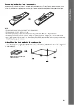 Предварительный просмотр 9 страницы Sony Bravia Theater DAVHDZ273 Operating Instructions Manual