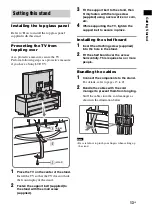 Предварительный просмотр 13 страницы Sony Bravia Theatre Sync RHT-G800 Operating Instructions Manual