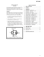 Предварительный просмотр 3 страницы Sony Bravia Theatre Sync RHT-G800 Service Manual