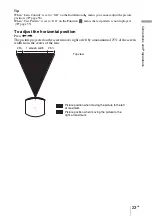 Preview for 23 page of Sony BRAVIA VPL-VW70 Operating Instructions Manual