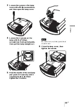 Preview for 69 page of Sony BRAVIA VPL-VW70 Operating Instructions Manual