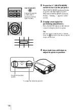 Предварительный просмотр 18 страницы Sony BRAVIA VPL-VWPRO1 Operating Instructions Manual