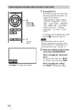 Предварительный просмотр 36 страницы Sony BRAVIA VPL-VWPRO1 Operating Instructions Manual