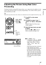 Предварительный просмотр 37 страницы Sony BRAVIA VPL-VWPRO1 Operating Instructions Manual