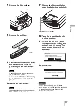 Предварительный просмотр 67 страницы Sony BRAVIA VPL-VWPRO1 Operating Instructions Manual