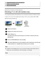 Preview for 29 page of Sony Bravia x850d Instruction Manual