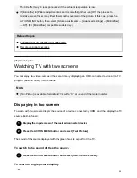 Preview for 30 page of Sony Bravia x850d Instruction Manual