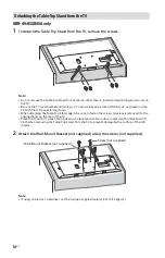 Предварительный просмотр 14 страницы Sony Bravia XBR-43X800G Reference Manual