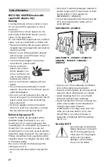 Preview for 4 page of Sony Bravia XBR-49X805H Reference Manual