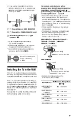 Preview for 9 page of Sony Bravia XBR-49X805H Reference Manual