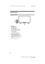 Предварительный просмотр 8 страницы Sony Bravia XBR-49X900F Reference Manual