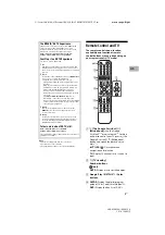 Preview for 5 page of Sony BRAVIA XBR-49X950H Reference Manual