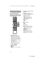 Предварительный просмотр 16 страницы Sony BRAVIA XBR-49X950H Reference Manual