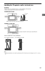 Preview for 19 page of Sony Bravia XBR-55A1E Reference Manual