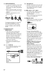 Предварительный просмотр 12 страницы Sony BRAVIA XBR-55A9G Reference Manual