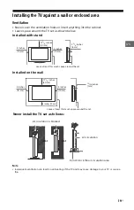 Предварительный просмотр 19 страницы Sony BRAVIA XBR-55A9G Reference Manual