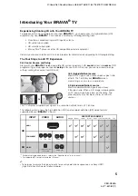 Preview for 5 page of Sony BRAVIA XBR-55X855A Operating Instructions Manual